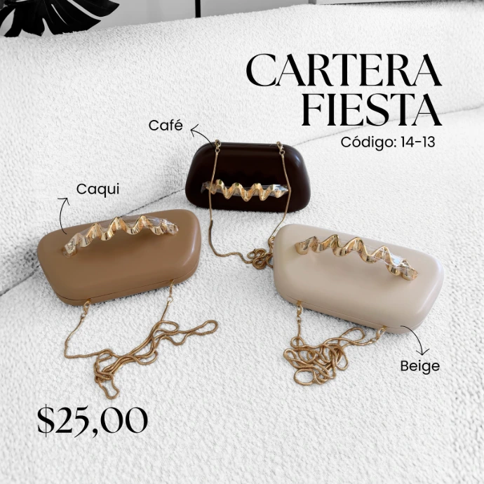[C647.01] Cartera Fiesta 14-13 (Cafe)