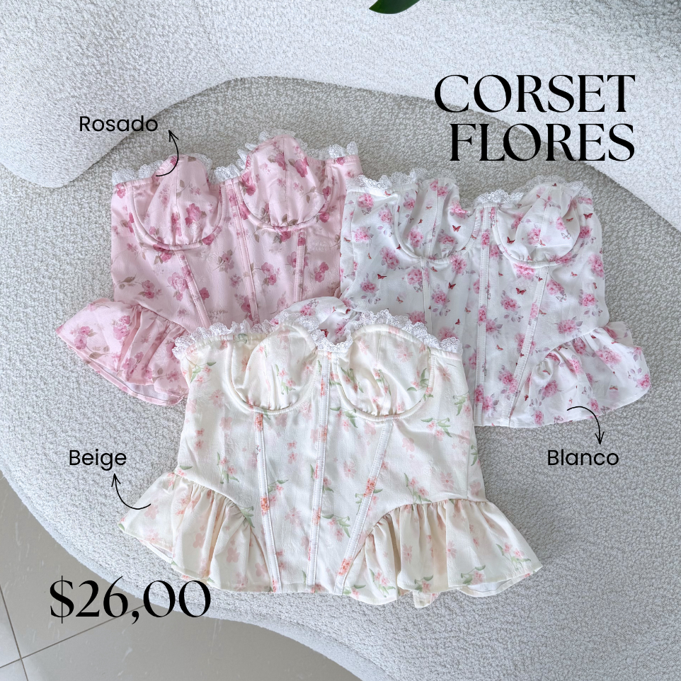 Corset Flores