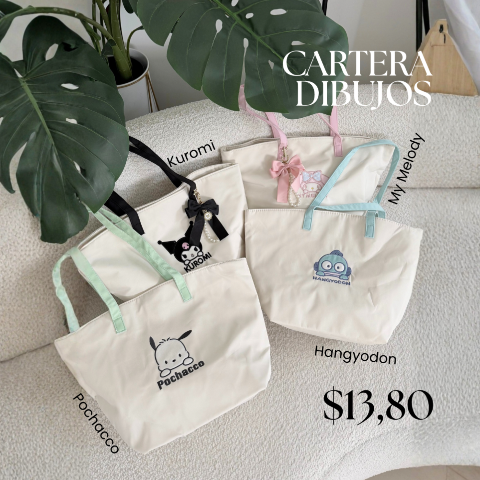[C671.01] Cartera Dibujos (Kuromi)
