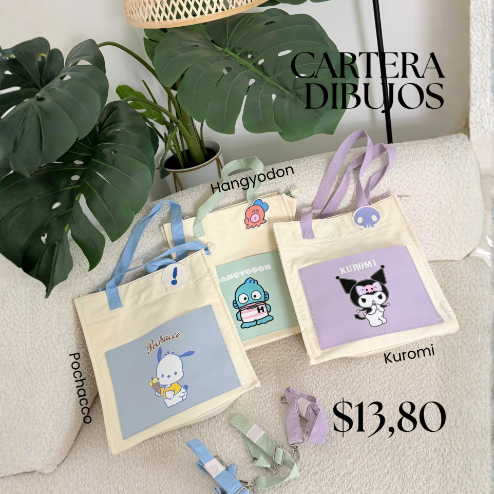 [C672.01] Bolso Dibujos (Kuromi)