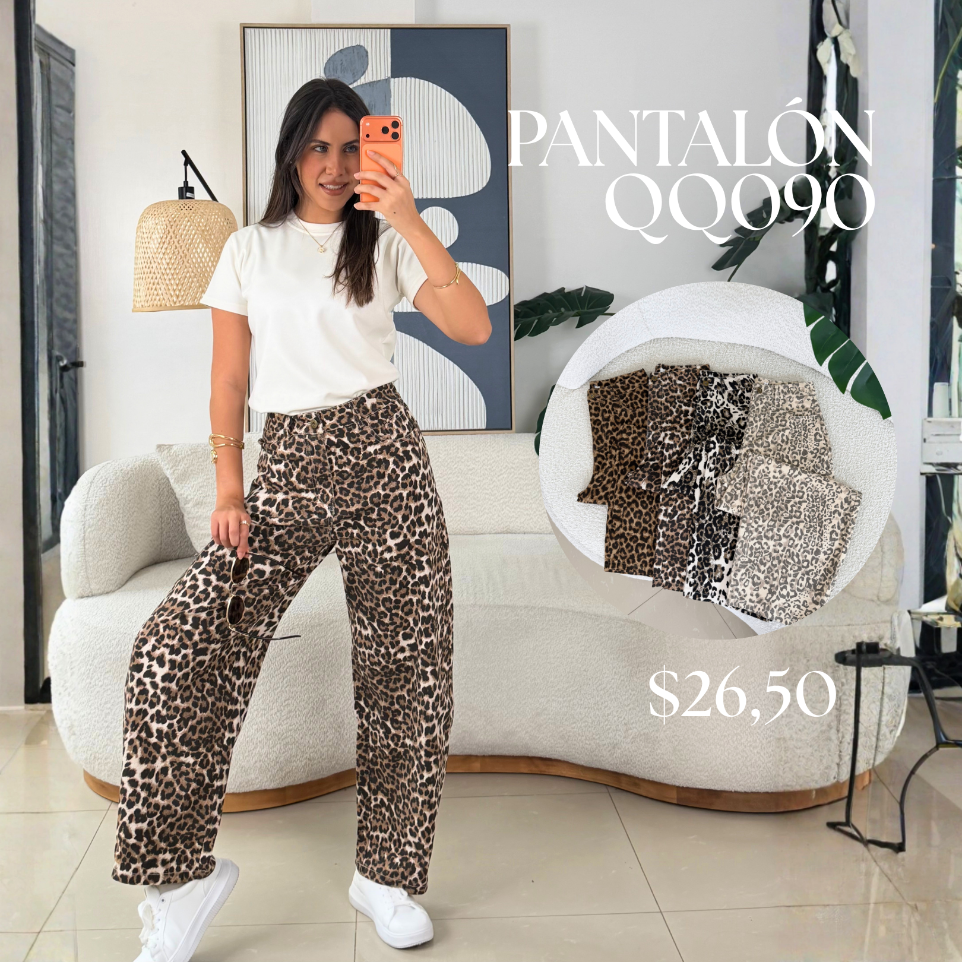 [B951.01] Pantalón Balloon QQ090 (Blanco, S)
