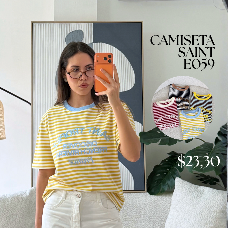 Camiseta Saint E059