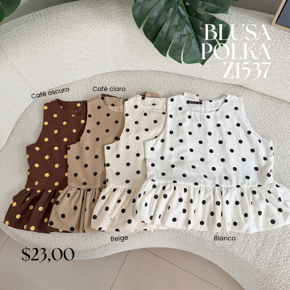 Blusa Polka Z1537