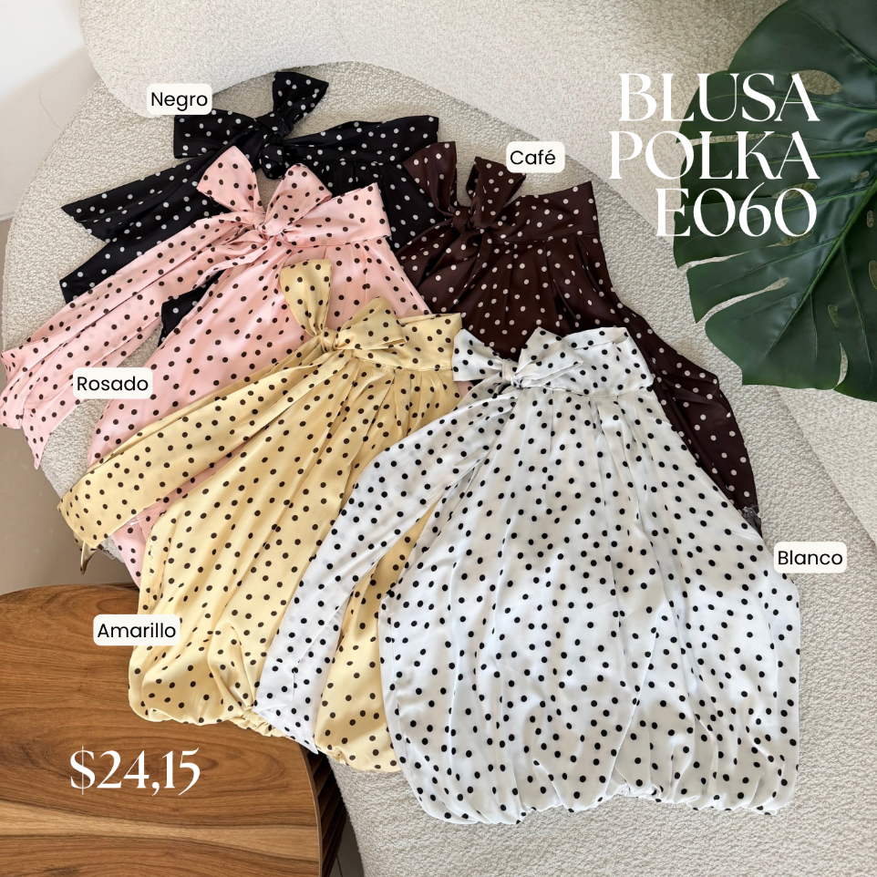 Blusa Polka E060