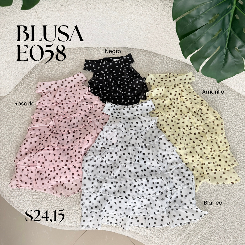 Blusa E058