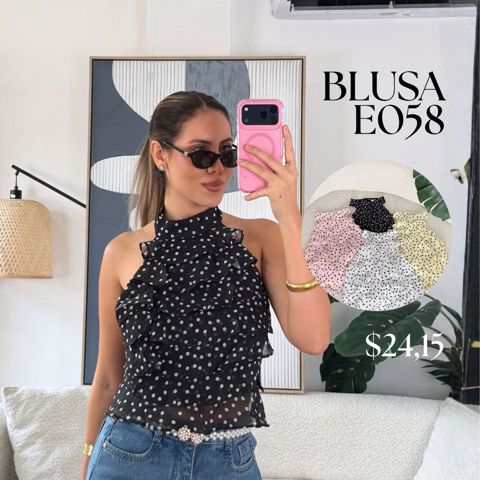 [A685.01] Blusa E058 (Rosado, P)