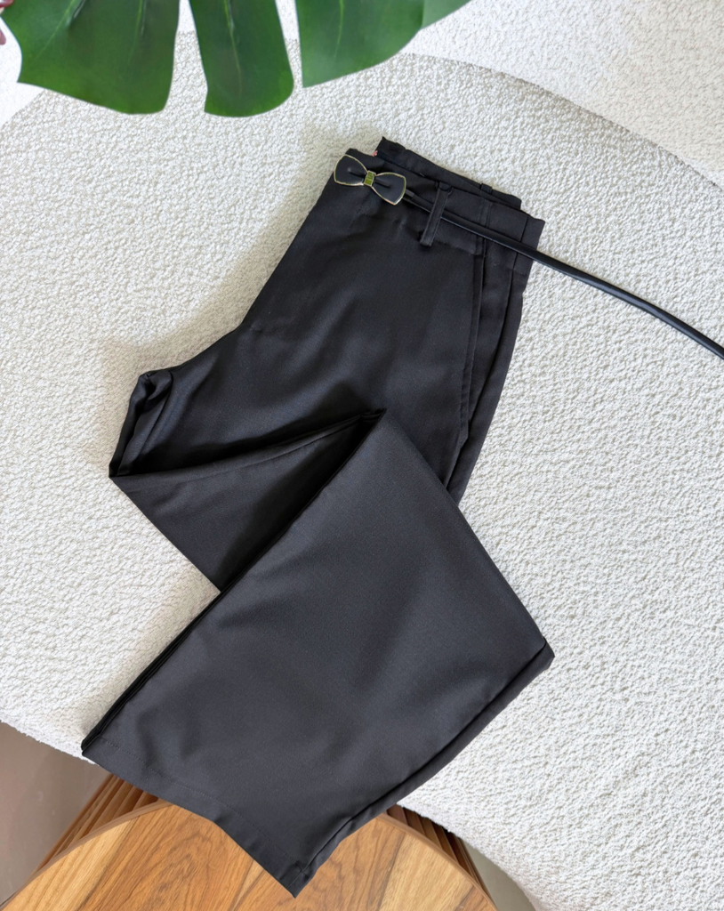Wide leg de tela Ls01