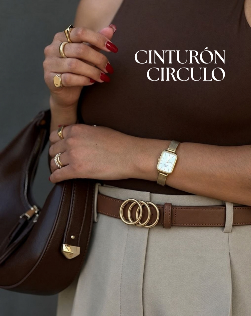 Cinturon Circulo cafe