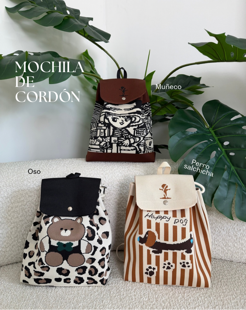 Mochila de cordon
