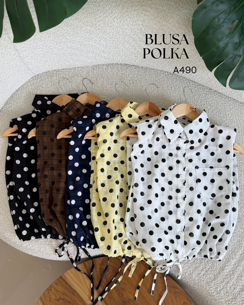 Blusa Polka A490