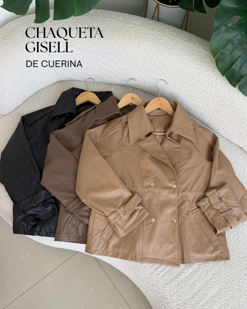 Chaqueta Gisell de cuerina