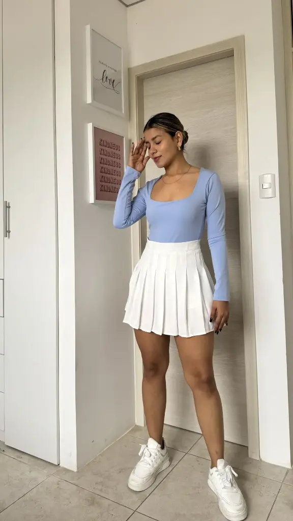FALDA TABLONADA