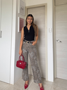 Wide Leg Print DL15