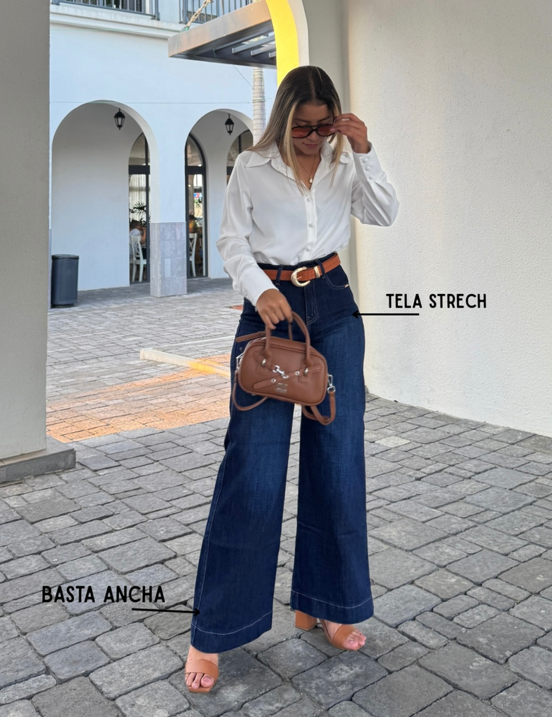 [B192.24] Wide Leg DL 28 (6, Azul)