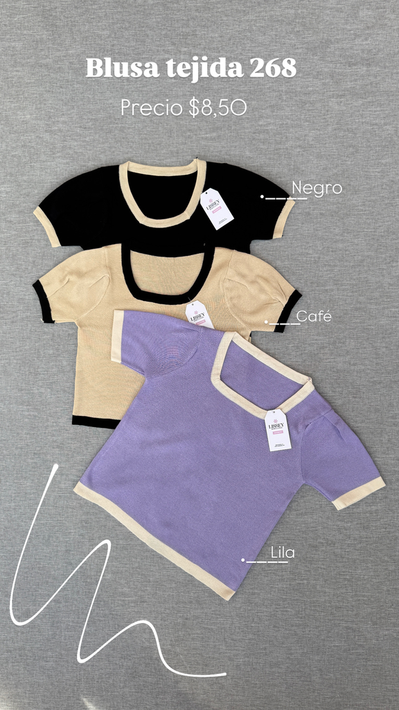 BLUSA TEJIDA 268
