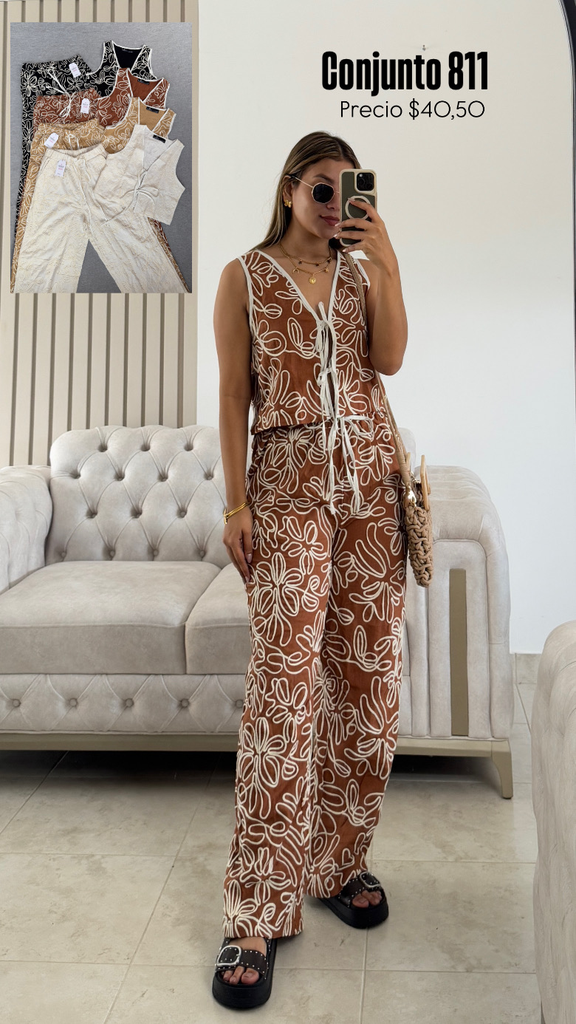 [C164.02] CONJUNTO 811 (S, Beige)