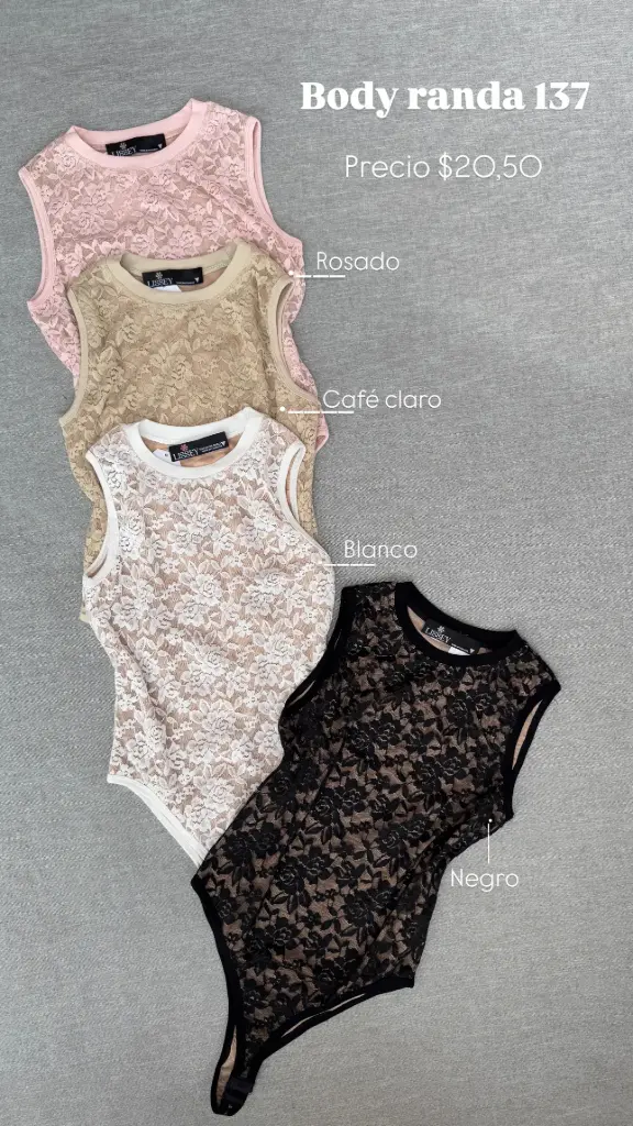 [A334.04] BODY RANDA 137 (P, Rosado)