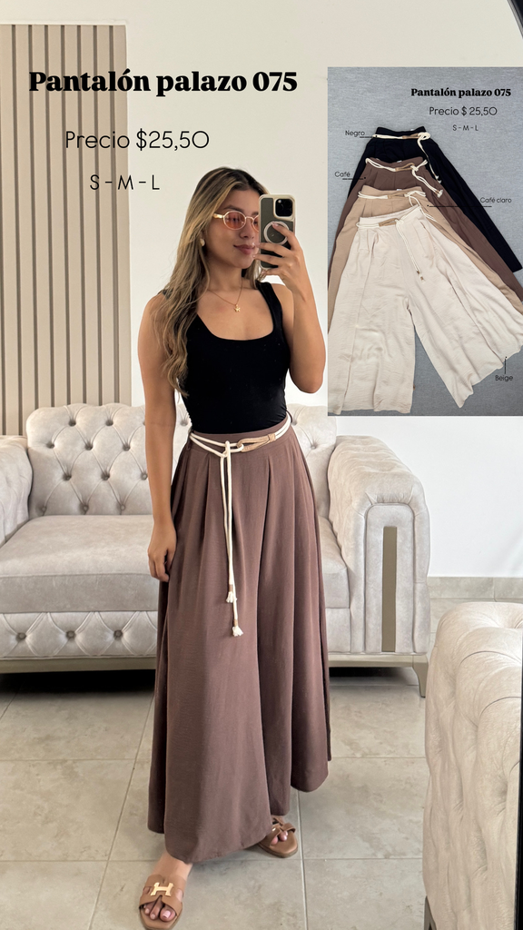 PANTALÓN PALAZO 075