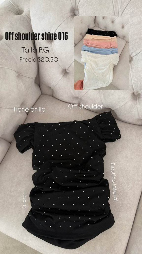 [A37.114] Off shoulder shine 016 (Rosado, P)