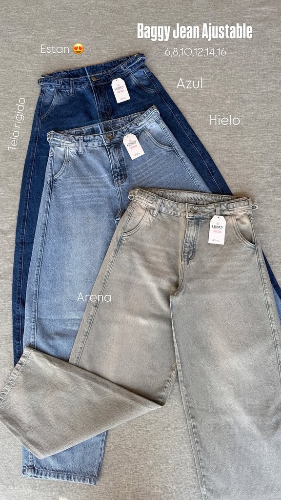 BAGGY JEANS AJUSTABLE