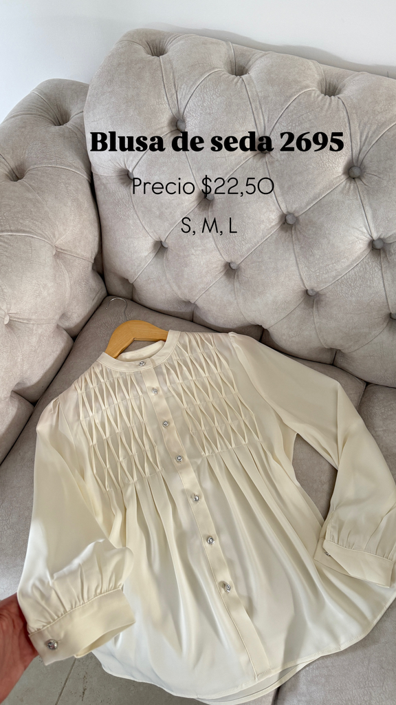 BLUSA DE SEDA 2695