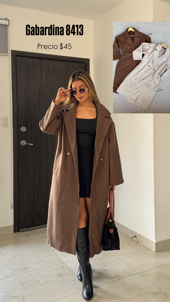[A382.01] GABARDINA 8413 (Cafe)