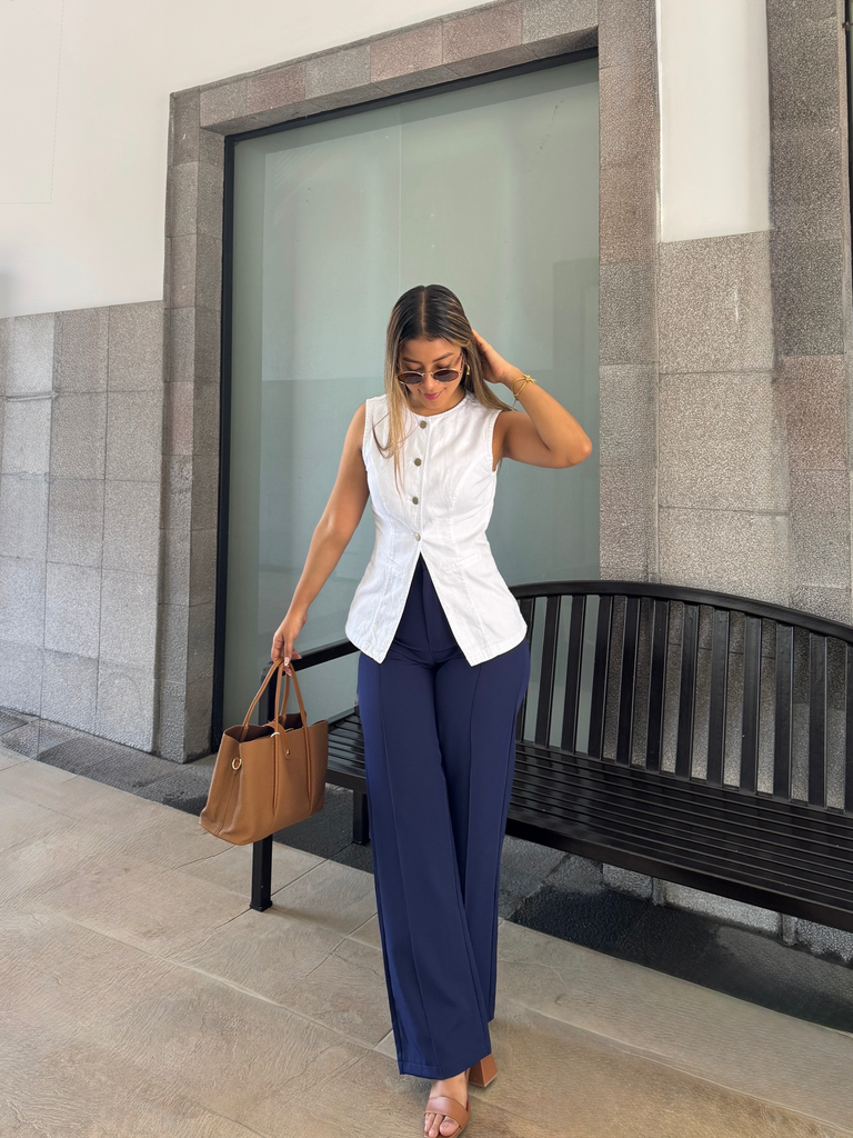 [A428.01] CHALECO LET BLANCO (S)