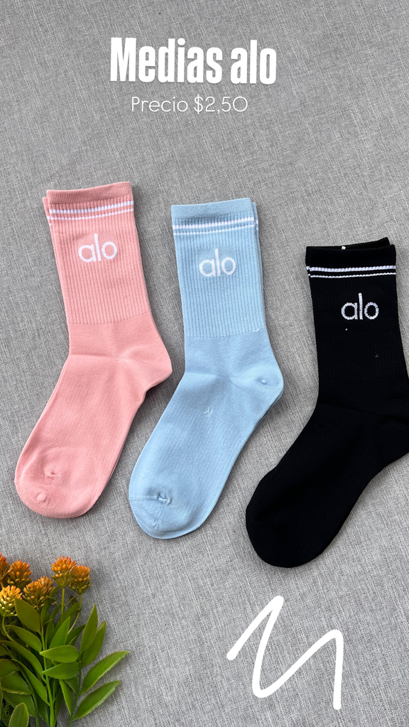 [C477.01] Medias Alo Grande (Rosado)