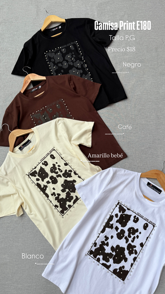 CAMISETA PRINT E180