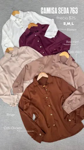 CAMISA DE SEDA 763