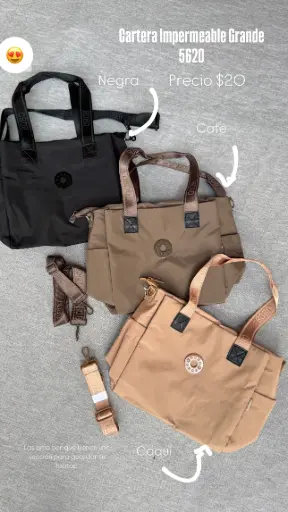 Cartera Impermeable Grande 5620