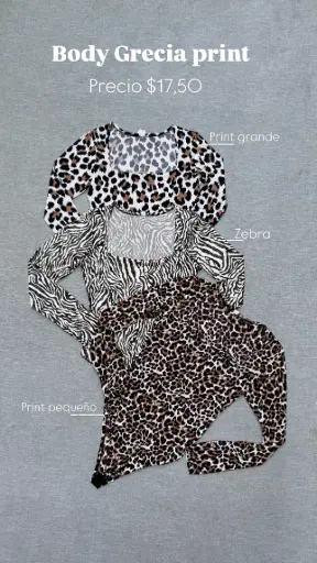 BODY GRECIA PRINT