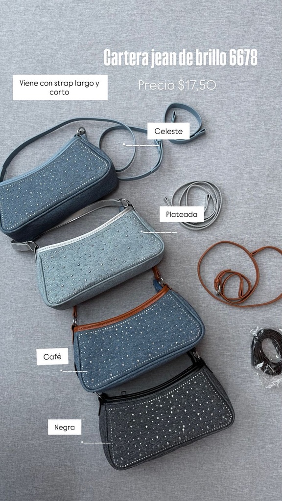 CARTERA JEAN DE BRILLO 6678 | Ropalissey
