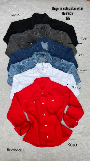 CHAQUETA OVERSIZE
