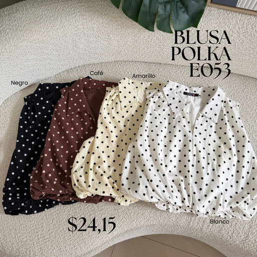 Blusa Polka E053