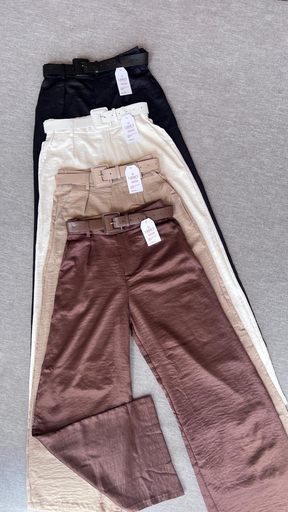 WIDE LEG SATIN 720